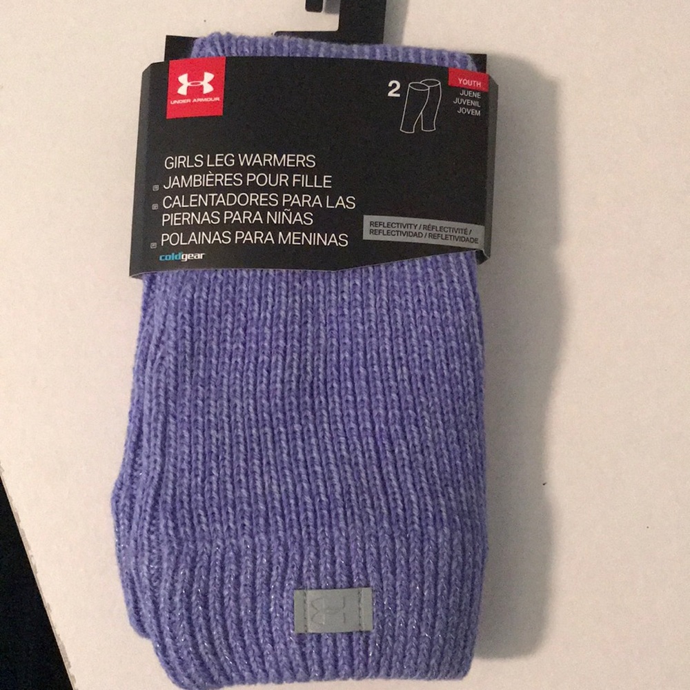 Girls Under Armour leg warmers